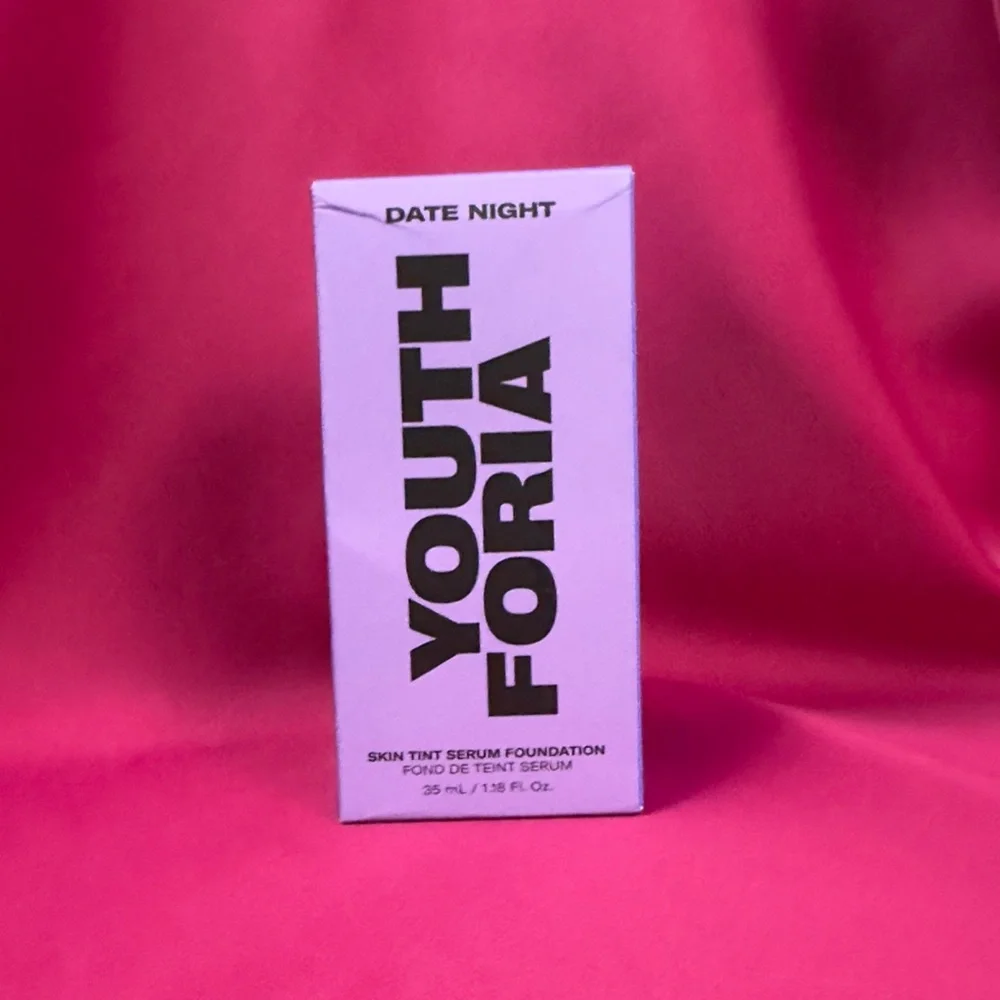 YouthForia DateNight Skin Tint Serum Foundation #315 Light Medium-Medium35ml NWT